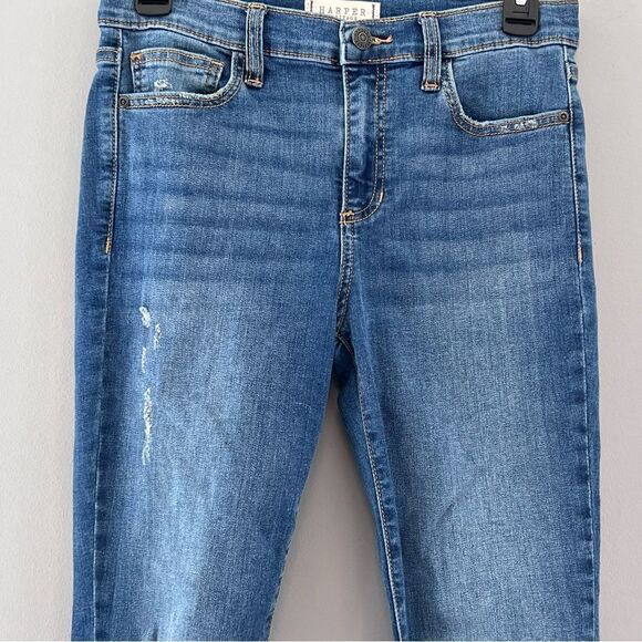 Harper Heritage  Womens Distressed Jeans, size 28 - Picture 2 of 13